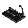 Martin Yale 40-Sheet High-Capacity Lever Action Adjustable Two- to Seven-Hole Punch, 9/32" Holes, Black 1325B